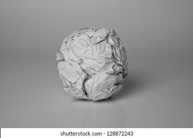 Screwed Up Paper Ball
