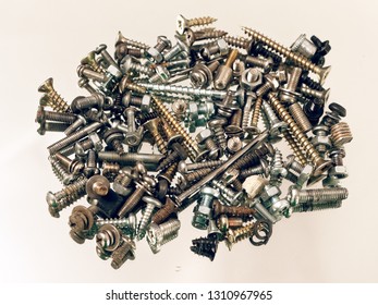 Screws Nuts Bolts Washers Screws Loose In Assortment