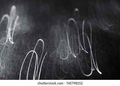 Scribble black white grunge texture for your design. Lines creative chaotic background .