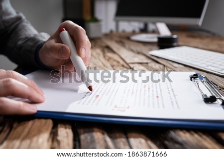 Script Proofread And Sentence Grammar Spell Check. Correct Mistakes