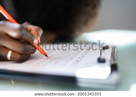 Script Proofread And Sentence Grammar Spell Check. Correct Mistakes