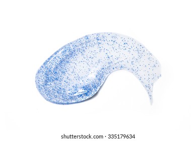 Scrub Sample isolated on white