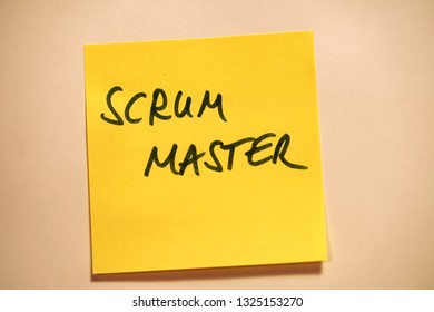 Scrum Master Note