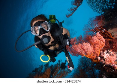 Scuba Diver Portrait