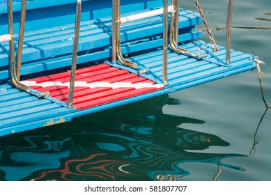 Scuba Divers Sign On A Dive Boat