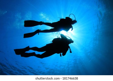 Scuba Diving Couple