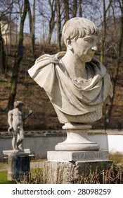 Sculpture Of Ancient Roman Emperor Trajan