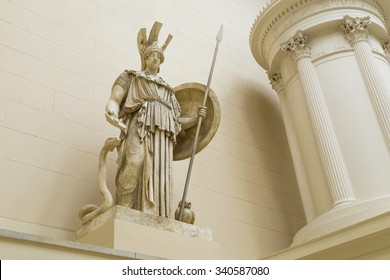 Sculpture Of Athena In The Pushkin Museum.