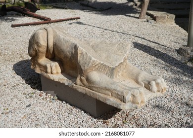 Sculpture in Bodrum Castle, Mugla City, Turkey