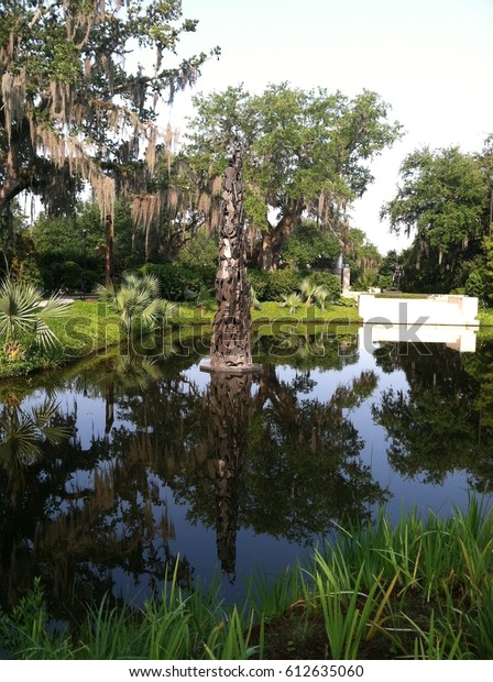 Sculpture Garden New Orleans Stock Photo Edit Now 612635060