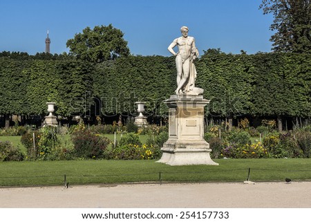 sculpture jardin des tuileries