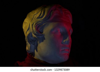 sculpture in studio