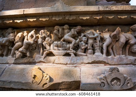 Sculptures Depicting People Having Sex On The Walls Of Ancient Temples Of Kama Sutra In India Sculptures Depicting People Having Sex On The Walls Of Ancient Temples Of Kama Sutra In India