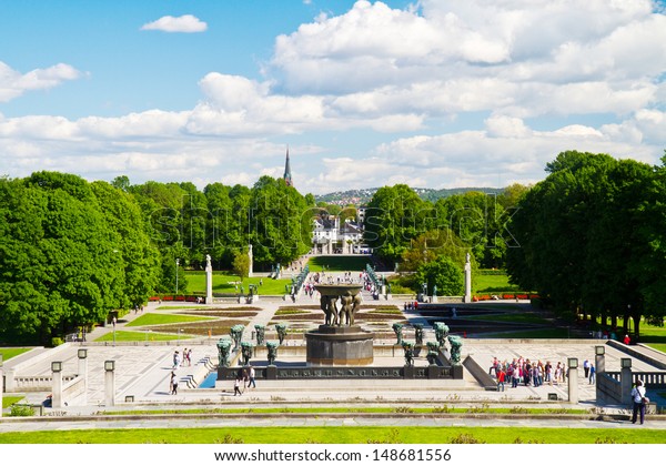 Sculptures Vigeland Park Oslo Norway Stock Photo (Edit Now) 148681556