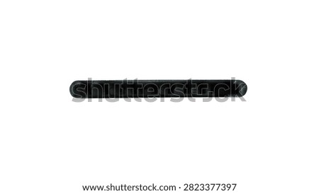 SD card reader slot interface close up isolated on white background