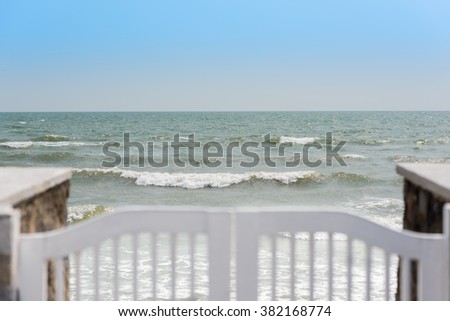 Similar – Einsames Boot am Strand der Ostsee auf Usedom