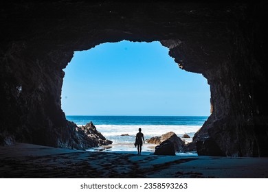 Sea Caves in beach La Solapa, Fuerteventura - Powered by Shutterstock