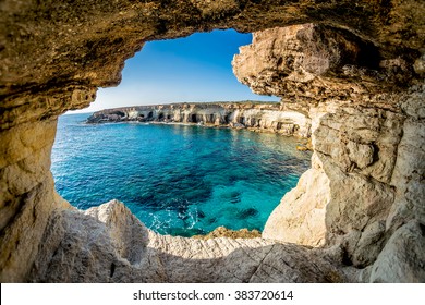 Sea Caves near Ayia Napa, Cyprus. - Powered by Shutterstock