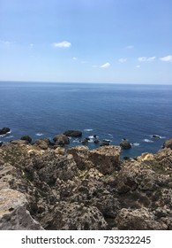 the sea and cliffs 