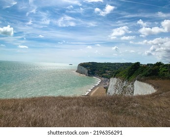 Sea ​​view From The Cliffs In Dover, Uk