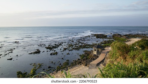 Sea Coastline In Shimen District Of New Taipei