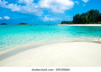 Sea Crystal Beach White Sand On Andaman Sea