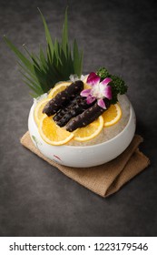 Sea Cucumber Sashimi