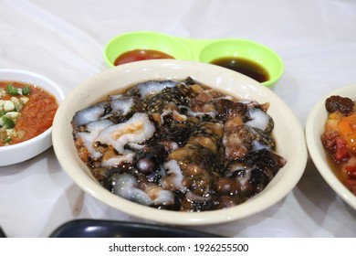 Sea Cucumber Sold At The Fish Market