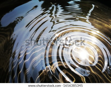 Similar – Image, Stock Photo wave dance in the light