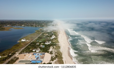 Sea Fog Rolls Into Southampton, NY