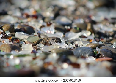 Sea Glass In Fort Bragg, CA