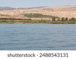 Sea of ​​Galilee, Israel- October 22, 2012: Sea of ​​Galilee, Tiberias, Israel