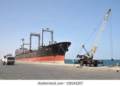 Sea Port In The Gulf Of Aden