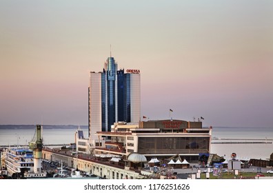 Sea Port In Odessa. Ukraine