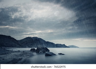 The Sea, Rain And Mountains