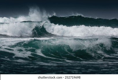 Sea With Rough Waves