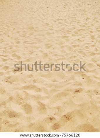 sea sand with footprints (series)