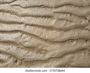 Sea sand on the beach.  Textured waves. Low tide. Outdoor seaside - Shutterstock ID 1770738644