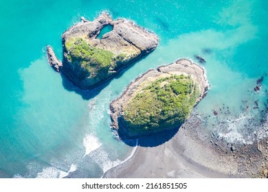 Sea Shore In New Plymouth New Zealand