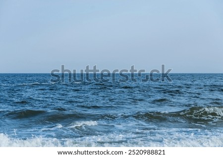 Similar – Einsames Boot am Strand der Ostsee auf Usedom