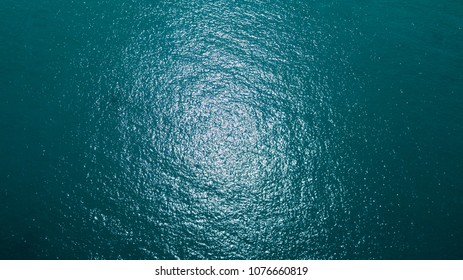 Sea Surface Aerial View Stock Photo 1076660819 | Shutterstock