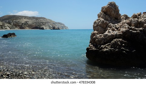 Sea topic: water,waves,rocks.