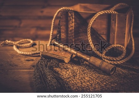 Similar – Image, Stock Photo Ship with accessories | UT HH19
