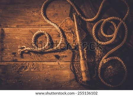 Similar – Image, Stock Photo Ship with accessories | UT HH19