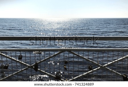 Similar – Image, Stock Photo On deck Colour photo