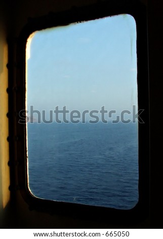 Similar – Image, Stock Photo Further prospects Window