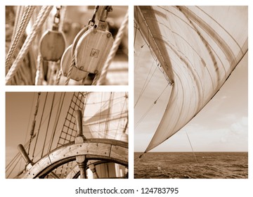 Sea voyage under sail - Powered by Shutterstock