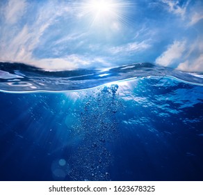 sea water clean water sunlight - Shutterstock ID 1623678325