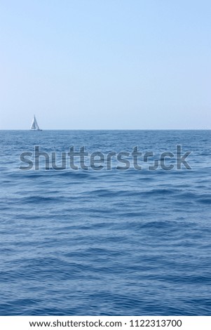 Image, Stock Photo sail away with me