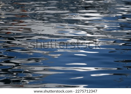 Sea water reflections at the port of Eleusis in Attica, Greece.  Stock foto © 